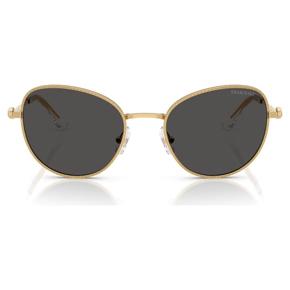 Sunglasses, Cat-eye shape, Gray - Swarovski, 5724504