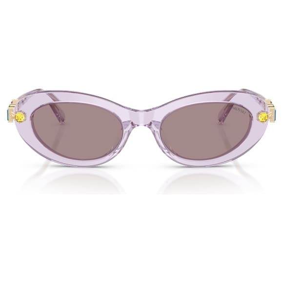 แว่นกันแดด, ทรงรี, ชมพู - Swarovski, 5724508