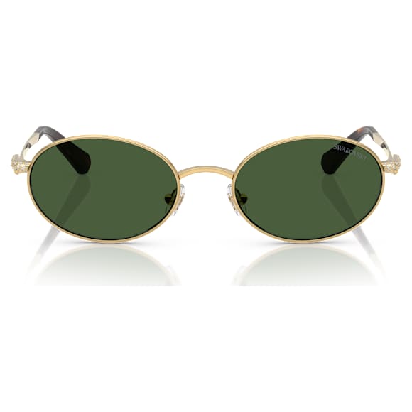 Sunglasses, Oval shape, Green - Swarovski, 5724511