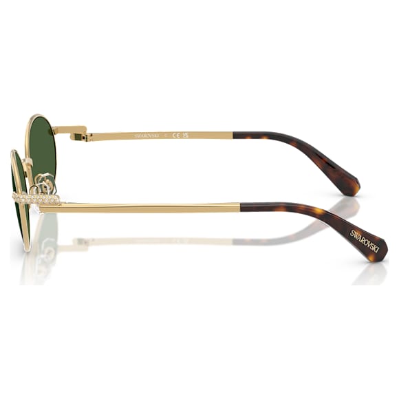 Sunglasses, Oval shape, Green - Swarovski, 5724511