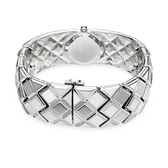 Curiosa Bangle นาฬิกา, สายนาฬิกาคริสตัล, โทนสีเงิน, สเตนเลสสตีล - Swarovski, 5724515