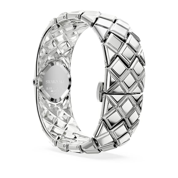 Curiosa Bangle นาฬิกา, สายนาฬิกาคริสตัล, โทนสีเงิน, สเตนเลสสตีล - Swarovski, 5724515