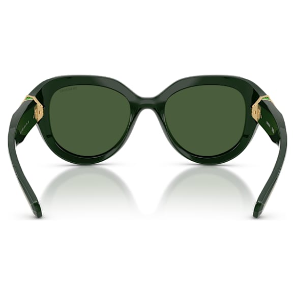Sunglasses, Round shape, Green - Swarovski, 5727233