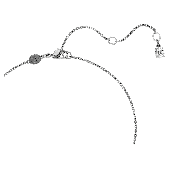 Insigne Anhänger, Kreuz, Grau, Rutheniert - Swarovski, 5727985