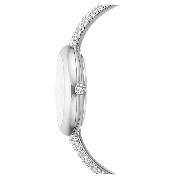 Reloj Sublima bangle, Fabricado en Suiza, Brazalete de metal, Tono plateado, Acero inoxidable - Swarovski, 5730369