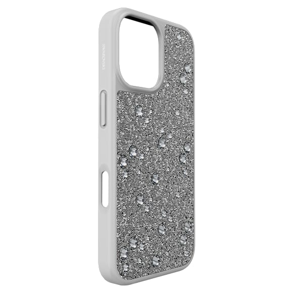 High Akıllı Telefon Kılıfı, Flat Back kristaller, iPhone® 17, Gümüş Rengi - Swarovski, 5731147