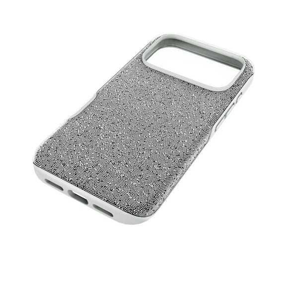 【新品】【未開封】スワロフスキーグリッター シルバー　iPhone17Pro High スマートフォンケース, iPhone® 17 Pro, シルバー系 | Swarovski