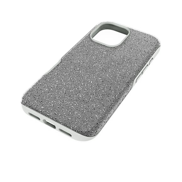 Étui pour smartphone High, iPhone® 17, Ton argenté - Swarovski, 5731157