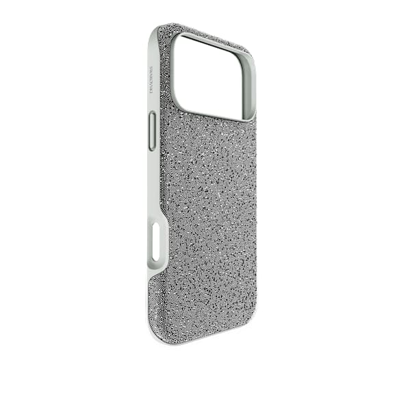 High Mobiltelefonfodral, iPhone® 17 Pro Max, Silverfärgad - Swarovski, 5731158