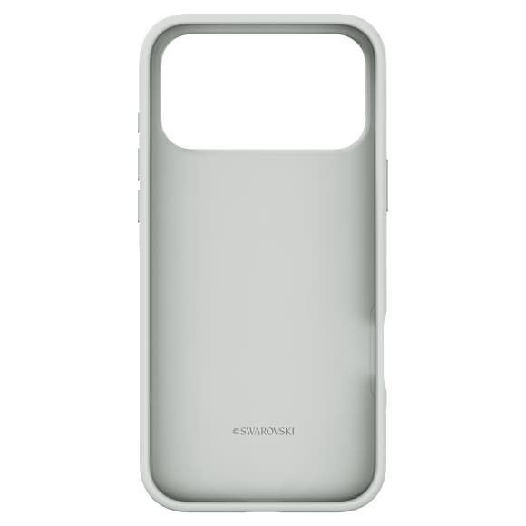 High smartphone case, iPhone® 17 Pro Max, Silver tone | Swarovski