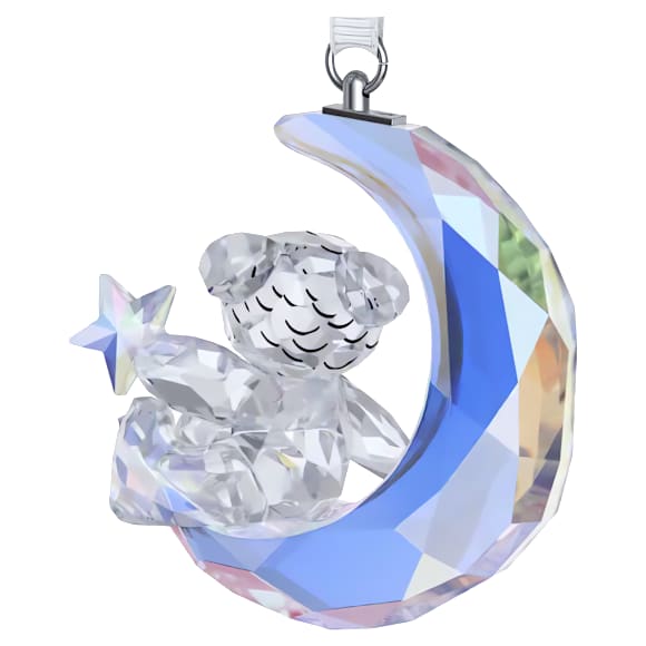 Krisベア Moon オーナメント, ホワイト - Swarovski, 5732106