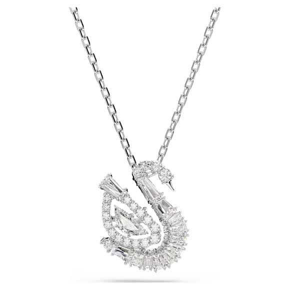 Swan 鏈墜, 混合式切割, 天鵝, 白色 - Swarovski, 5732412