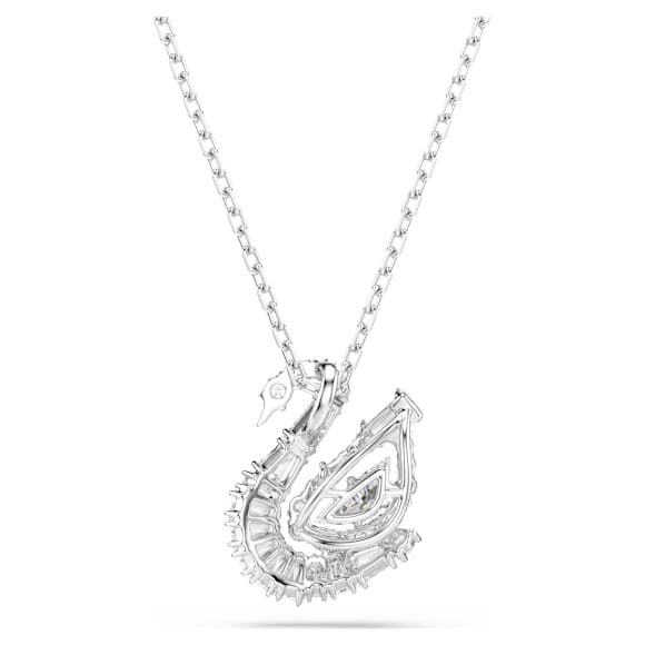 Swan 鏈墜, 混合式切割, 天鵝, 白色 - Swarovski, 5732412