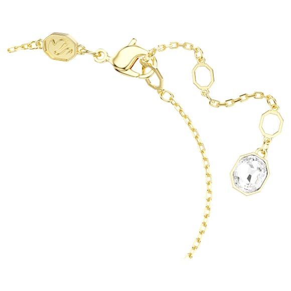 Idyllia 手链, 混合切割, 花朵, 流光溢彩, 金色饰面 - Swarovski, 5732423