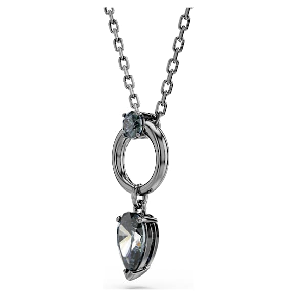 Mesmera 链坠, 混合切割, 灰色, 镀钌 - Swarovski, 5732491