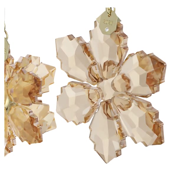Annual Edition Festive 3D Ornament Set 2026, Gold tone - Swarovski, 5732530