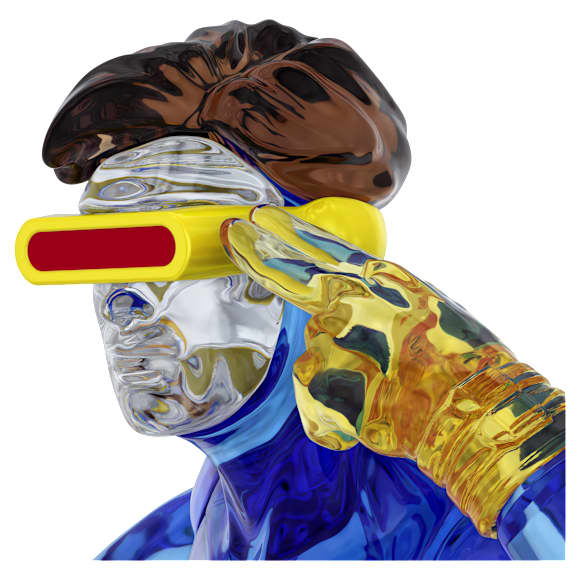 X-Men Cyclops, figurină, multicoloră - Swarovski, 5732531