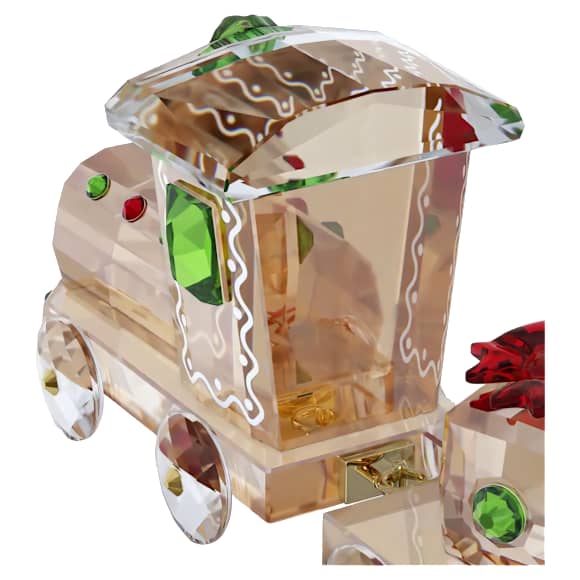 Holiday Cheers トレインセット, ゴールドトーン - Swarovski, 5732578