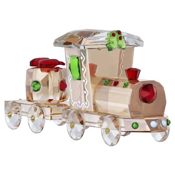 Holiday Cheers トレインセット, ゴールドトーン - Swarovski, 5732578