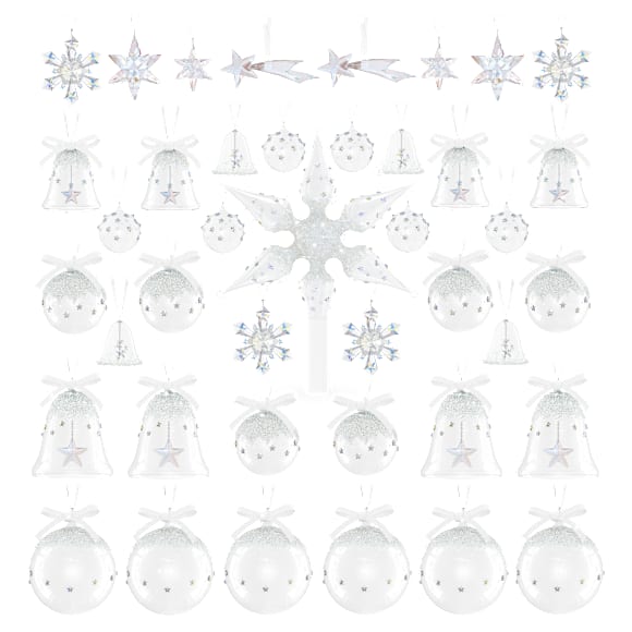 Holiday Magic Classics 聖誕樹掛飾套裝 - Swarovski, 5732598