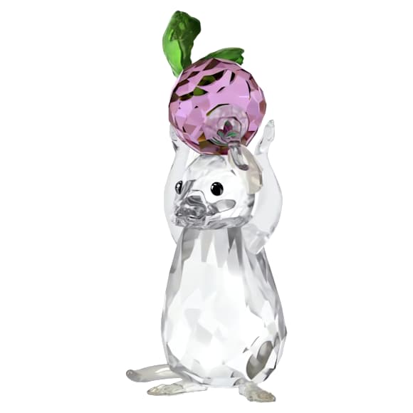 Idyllia Mouse and Radish, Multicolored - Swarovski, 5732810