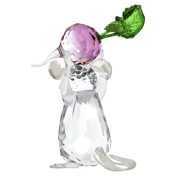 Idyllia Mouse and Radish, Multicolored - Swarovski, 5732810
