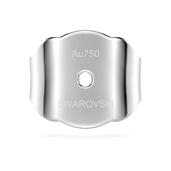 Cierre de pendiente Eternity, Oro blanco de 18 quilates - Swarovski, 5732894
