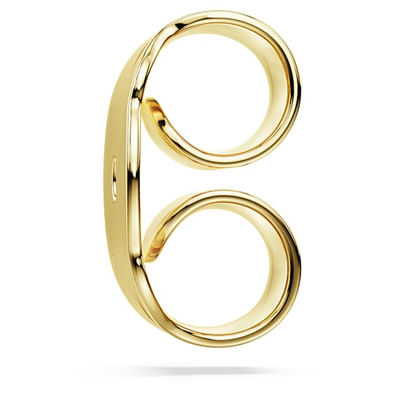 βάση σκουλαρικιού Eternity, Κίτρινος χρυσός 18K - Swarovski, 5732895
