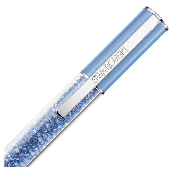 Crystalline balpen, ReCreated™-kristallen, Blauw, Blauw gelakt, verchroomd - Swarovski, 5732972