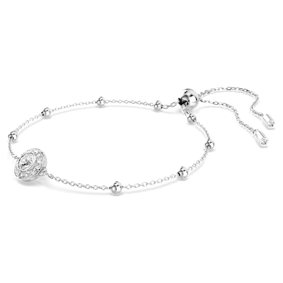 Bracelet Una Angelic, Taille ronde, Blanc, Métal rhodié - Swarovski, 5733196