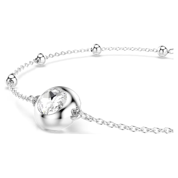 Bracelet Una Angelic, Taille ronde, Blanc, Métal rhodié - Swarovski, 5733196