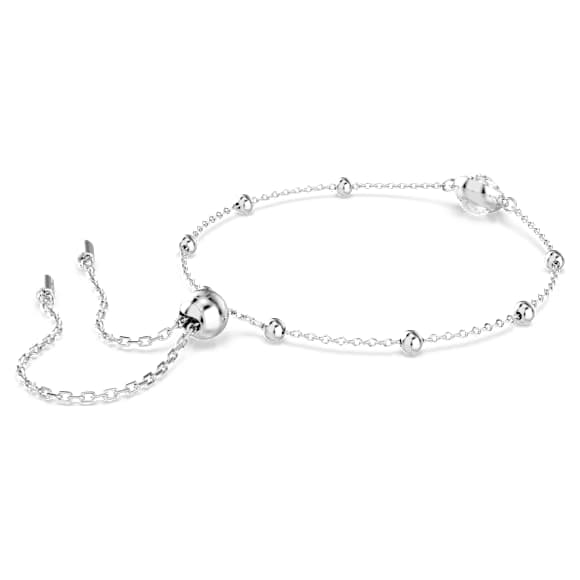 Bracelet Una Angelic, Taille ronde, Blanc, Métal rhodié - Swarovski, 5733196