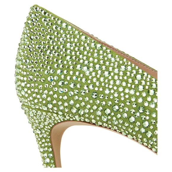 STUART WEITZMAN Stuart Power Shine pump, Groen - Swarovski, 5733428