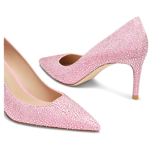 Tacchi STUART WEITZMAN Stuart Power Shine, Rosa - Swarovski, 5733454