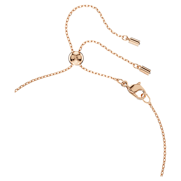 Mesmera set, Pear cut, Round cut, White, Rose gold-tone plated - Swarovski, 5733808