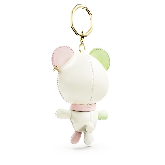 Teddy จี้ชาร์มห้อยกระเป๋า, หมี, หลากสี, เคลือบโทนสีทอง - Swarovski, 5734069