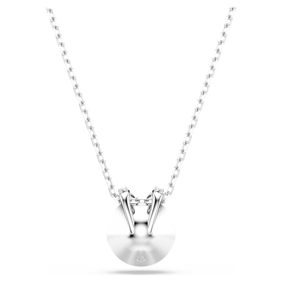 Pingente Bella V, Lapidação redonda, Azul, Lacado a ródio - Swarovski, 5734232