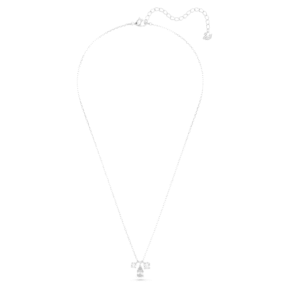 Mesmera pendant, Mixed cuts, White, Rose gold-tone plated - Swarovski, 5734245