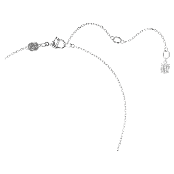 Mesmera set, Pear cut, Octagon cut, White, Rose gold-tone plated - Swarovski, 5734246