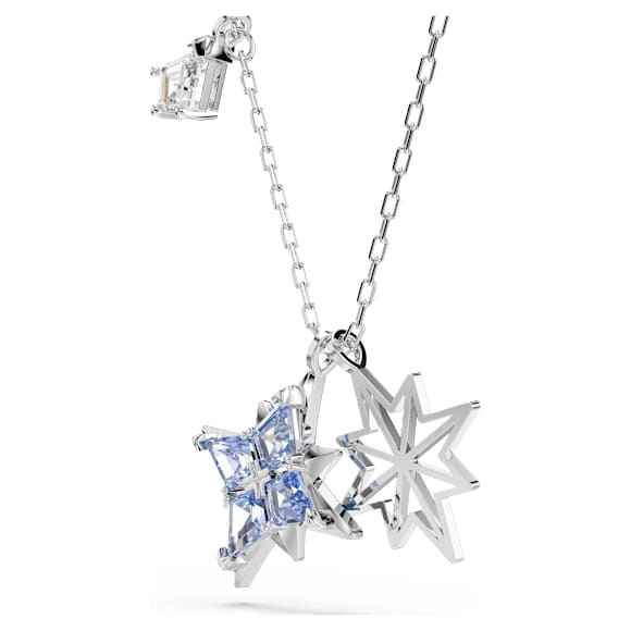 Symbolica 펜던트, 별, 블루, 로듐 플래팅 - Swarovski, 5734252