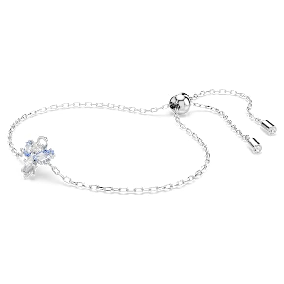 Magic 手鏈, 天使, 藍色, 鍍白金色 - Swarovski, 5734263