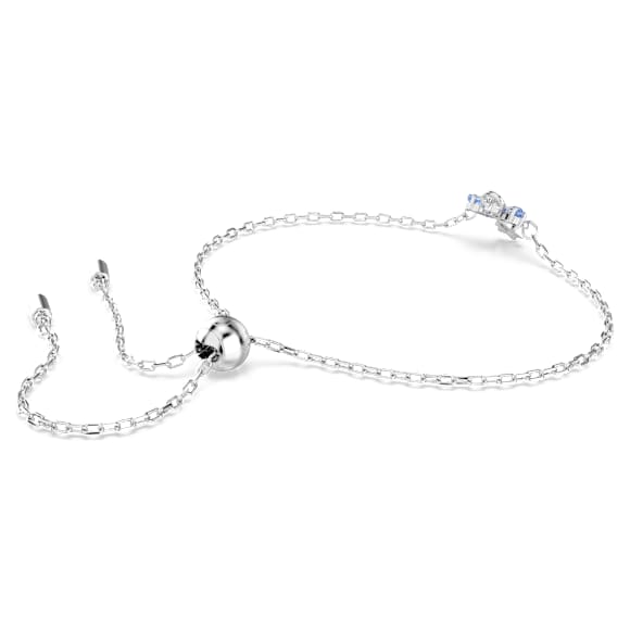Magic 手鏈, 天使, 藍色, 鍍白金色 - Swarovski, 5734263