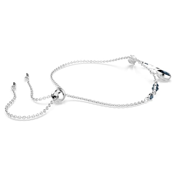 Zapestnica Symbolica, Krila, Modra, Prevleka iz rodija - Swarovski, 5734547