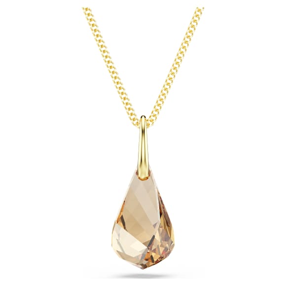 Pendente Energic, Marrone, Finitura oro 18K - Swarovski, 5734675