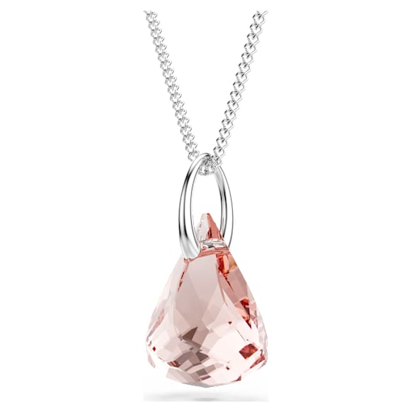 Lunar 水滴吊墜, 镀玫瑰金色调 - Swarovski, 5734676