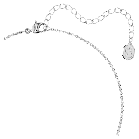Set Una Angelic, Taglio Round, Bianco, Placcato rodio - Swarovski, 5734678