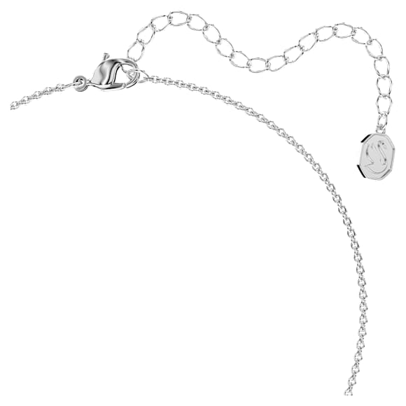 Una Angelic szett, Körmetszéses, Fehér, Ródium bevonattal - Swarovski, 5734678