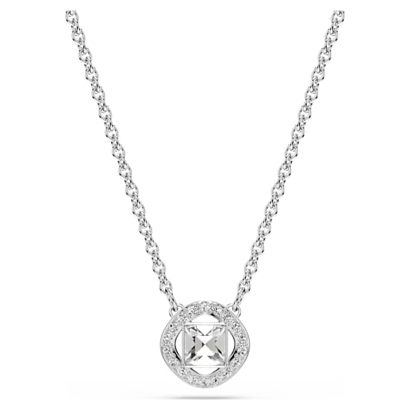 Una Angelic Set, Rundschliff, Weiß, Rhodiniert - Swarovski, 5734678