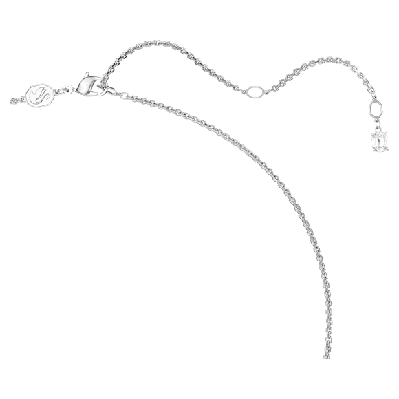 Sublima pendant, White, Rhodium plated - Swarovski, 5735223