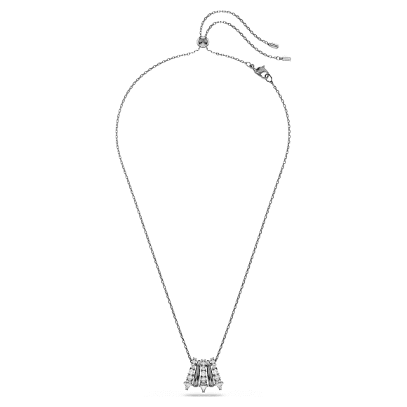 Sublima pendant, White, Ruthenium plated - Swarovski, 5735225